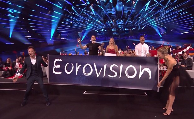 אירוויזיון 2019 חצי הגמר השני ליאור סושרד (צילום: צילום מסך)