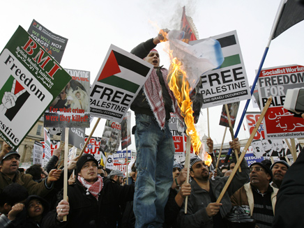 הפגנת BDS, ארכיון (צילום: רויטרס, חדשות)