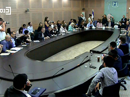 הדיון בוועדה (צילום: ערוץ הכנסת, חדשות)