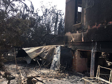 40 בתים נשרפו כליל (צילום: החדשות)