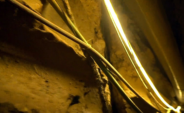 תנאים שאפשרו שהות ארוכה בתוך המנהרה (צילום: דובר צה"ל, חדשות)