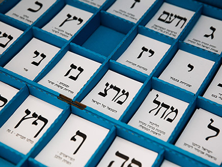 מכינים את פתקי ההצבעה (צילום: Nati Shohat/Flash90, חדשות)