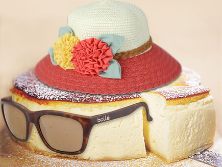 עוגת גבינה עם סטייל (צילום: דניאל לילה )