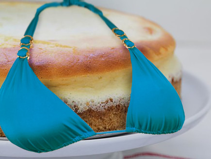 עוגת גבינה עם סטייל (צילום: עידית נרקיס כ