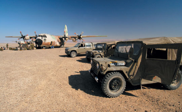 יחידת ההנחתה הקדמית של חיל האוויר בשטח (צילום: אתר חיל האוויר)