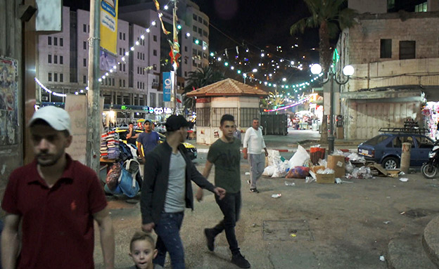 חגיגות הרמאדן בערים הפלסטיניות‎ (צילום: החדשות)