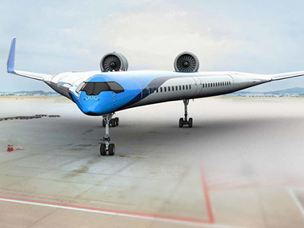 מטוס הנוסעים החדש של KLM (צילום: KLM, חדשות)