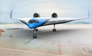 מטוס הנוסעים החדש של KLM (צילום: KLM, חדשות)