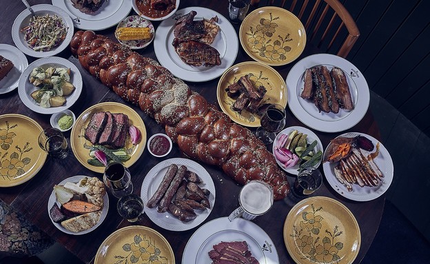 משפחת שכטר מסעדת בשרים (צילום: אפיק גבאי,  יח"צ)