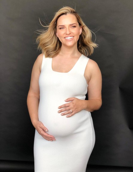 אשלי בקשי וקסמן בהריון רביעי, יוני 2019 (צילום: באדיבות נתנאל מויאל יחסי-ציבור)