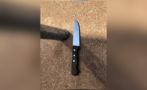 הסכין שנמצאה (צילום: חדשות)