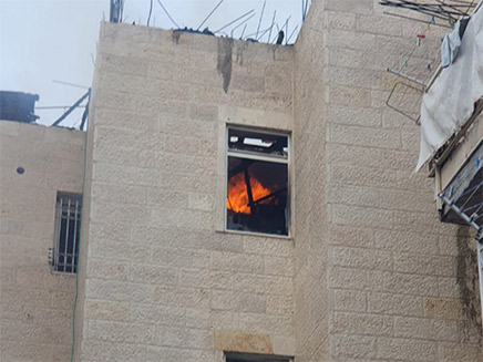 השריפה בירושלים (צילום: דןברות מד