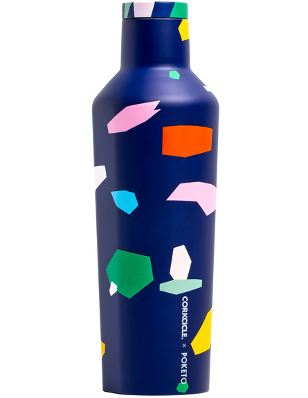 גם אני רוצה, מדור קיץ, בקבוק תרמי Classic Canteen Blue Confetti 47 (צילום: יחצ)