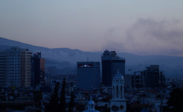 תקיפה בדמשק, ארכיון (צילום: AP, חדשות)