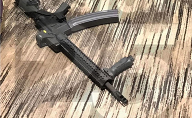 AR-15 באמצעותו בוצע הטבח בלאס וגאס (צילום: Sky News, חדשות)