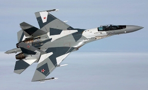 מטוס סוחוי רוסי (צילום: חדשות)