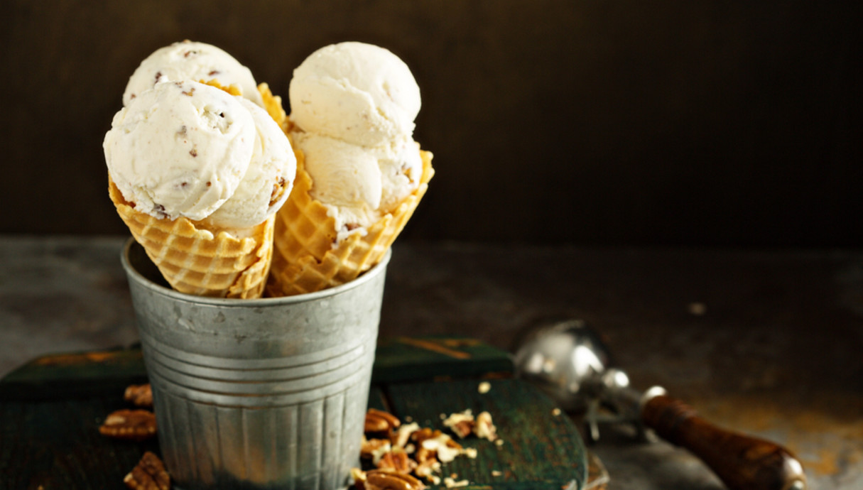 גלידת פקאן סיני (צילום: Elena Veselova, ShutterStock)