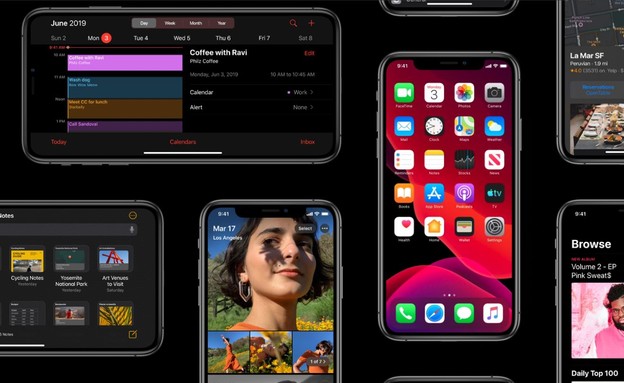 iOS 13 (צילום: אפל)