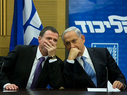 בנימין נתניהו ויולי אדלשטיין