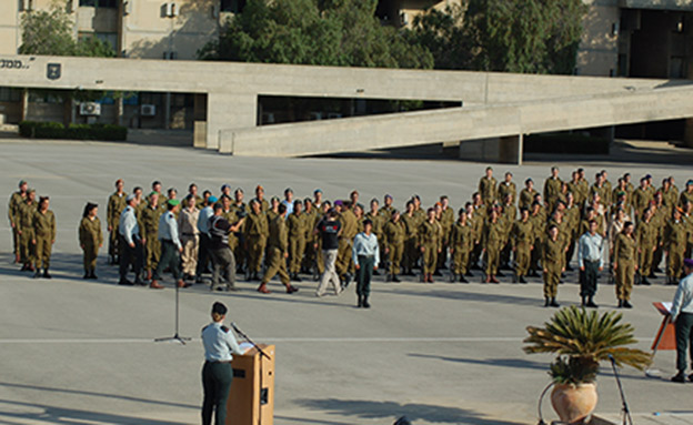 סיום קורס קצינים בבה