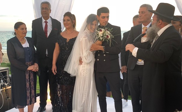 מגי אזרזר וקותי סבג מתחתנים, יוני 2019 (צילום: mako)