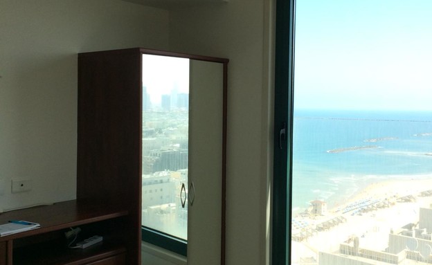 דירה בתל אביב, ג, עיצוב מאיה שינברגר, לפני שיפוץ (צילום: מאיה שינברגר)