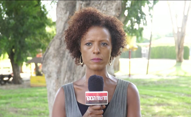 המיילדת האתיופית שריגשה את הרשת (צילום: מתוך "חדשות הבוקר" , קשת12)