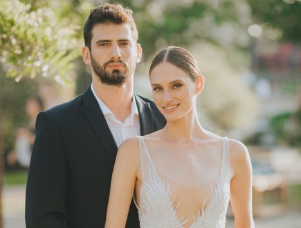 נועם פרוסט ופיג'יי מימון החתונה, יולי 2019 (צילום: עידן חסון)