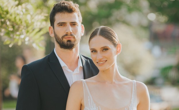 נועם פרוסט ופיג'יי מימון החתונה, יולי 2019 (צילום: עידן חסון)