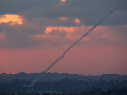 שתי רקטות נורו לעבר עוטף עזה (צילום: רויטרס, חדשות)