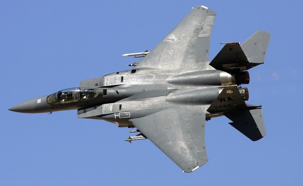 מטוס F-15E (צילום: Ethan Miller, GettyImages)