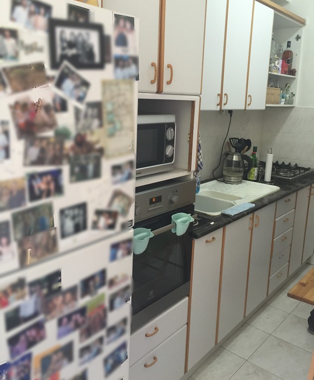 דירה בתל אביב, ג, עיצוב אורית דרום, מטבח לפני שיפוץ