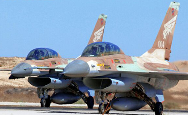 מטוסי F-16 של חיל האוויר (ארכיון) (צילום: יששכר ראוס, חדשות)