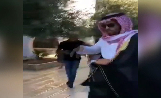 צפו: כך הגיבו בעולם הערבי לתקיפת הבלוגר הסעודי (צילום: חדשות)