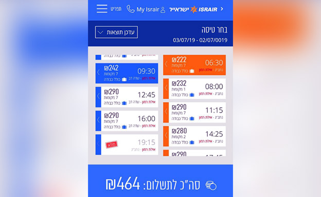 הישראלים שמרכיבים חבילות טיסה (צילום: צילום מסך, חדשות)