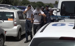 החשודים באונס הקבוצתי בקפריסין (צילום: החדשות)