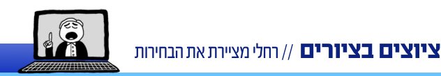 ציוצים בציורים הדר