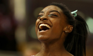סימון ביילס - מתחרה באולימפיאדה (צילום: Francois Nel/Getty Images)