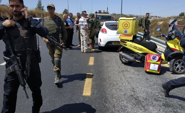 פיגוע דריסה בכניסה ליישוב אלעזר