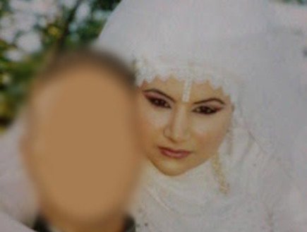 אמינה יאסין ובעלה החשוד ברצח בג'דיידה מכר (צילום: אור בן זריהן, באדיבות המשפחה, החדשות)