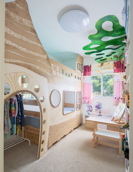 חדר ילדים, ג, עיצוב אלכסנדרה גולדשטיין (צילום: שרון צרפתי)