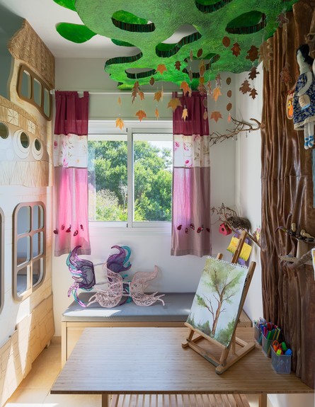 חדר ילדים, ג, עיצוב אלכסנדרה גולדשטיין (צילום: שרון צרפתי)