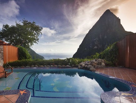 ‏‏ladera Resort Saint Lucia (צילום: הוטל קומביינד)