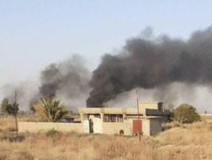 פיצוץ בבסיס צבאי בעירק המזוהה עם המשטר האירני ‎‎