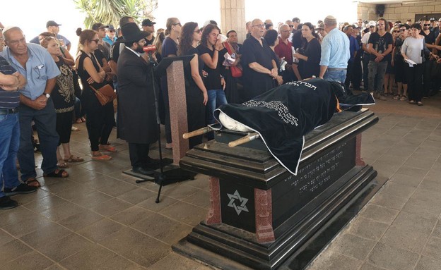 הלווייתו של רותם לנגר (צילום: אור רביד, החדשות12)