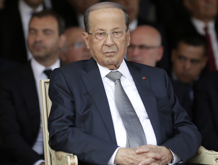 נשיא לבנון מישל עאון (צילום: Sakchai Lalit | AP)