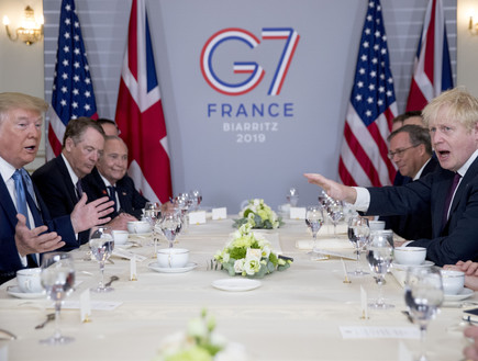 ועידת G7  (צילום: AP)