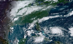 הוריקן דוריאן בארה"ב (צילום: sky news, skynews)