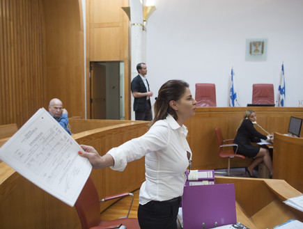 ענבל אור בבית המשפט, ארכיון (צילום: אייל מרגולין, פלאש/90 )