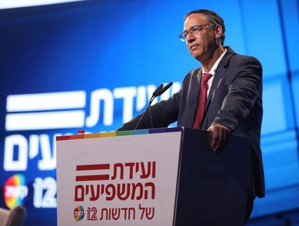 שי ניצן בוועידת המשפיעים 2019 (צילום: אבשלום שושני, החדשות12)